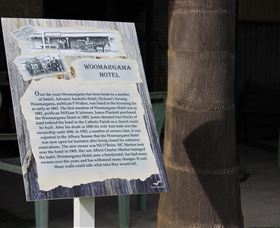 Woomargama Heritage Signs - Port Augusta Accommodation